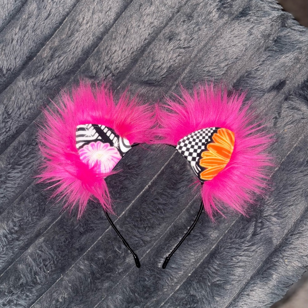 Electric Kittycorn x Rolita Couture Cat Ears Headband